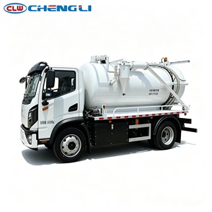 Camión de Succión de Aguas Residuales Eléctrico 4x4, Camión de Eliminación de Residuos - Product Image 2