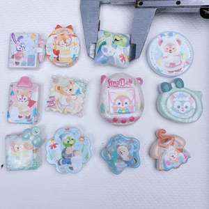 Cadena para Teléfono Móvil con Accesorios Acrílicos de Doble Cara con Diseño de las Siete Joyas, Serie Temática, para Colgar en Bolsos, DIY - Product Image 3