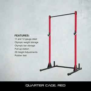 KWO-Équipement de musculation à chaud pour exercice physique, half rack, half tractions, puissance, squat - Product Image 4