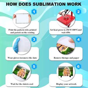 Pizarra Fotográfica Grande de 20x30 para Sublimación, Brillante y Mate, para Impresión UV, Grabado Láser, Artesanía de Piedra Pulida para Decoración del Hogar - Product Image 4