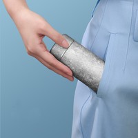 Gourde isotherme anti-fuite de 200 ml en titane pur avec filtre à thé pour le sport