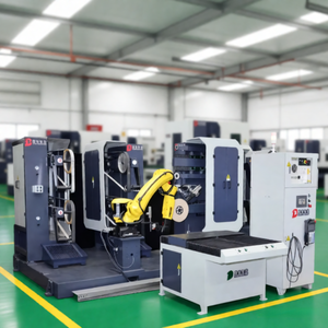 Machine de polissage robotisée tout-en-un pour surfaces de produits métalliques, cellule robotique de meulage, équipement de polissage de robinets en laiton et de roues de camion - Product Image 2
