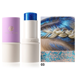 YOUNG VISION 7 Colores Maquillaje <span class=keywords><strong>de</strong></span> Escenario <span class=keywords><strong>Brillo</strong></span> Facial Sombra <span class=keywords><strong>de</strong></span> Ojos Belleza Barra <span class=keywords><strong>de</strong></span> <span class=keywords><strong>Brillo</strong></span> Corporal Colorida Sin Difuminación - Product Image 5