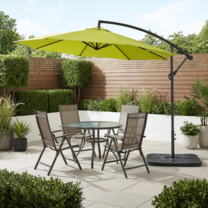 Sombrilla de Jardín Exterior, Ombrelone con Protección UV, Somnenschirm, Sombrilla Comercial para Patio, Parasol Cantilever Impermeable para Exteriores - Product Image 1