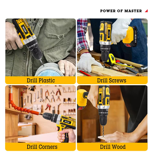 Factory Shipment Power <strong>Drill</strong> with <strong>Variable</strong> <strong>Speed</strong> <strong>Mini</strong> Impact <strong>Drill</strong> Lithium Brushless Battery Drill21v - Product Image 6