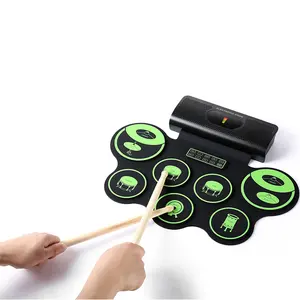 Ensemble de batterie électronique portable Roll Up Drum Electric Drum Kit