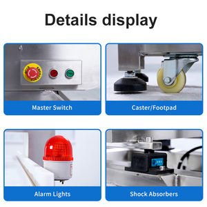 Dijital ucuz çin şeker kek ekmek gıda Metal dedektörü fabrika - Product Image 4