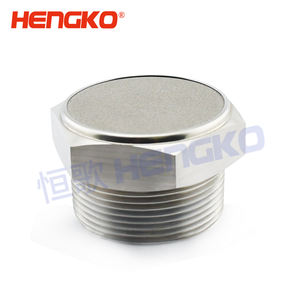 Спеченный клапан контроля скорости воздушного потока из нержавеющей стали воздушный глушитель Пневматический фильтр - Product Image 2