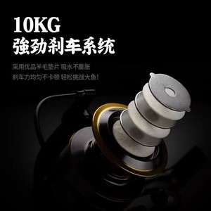 Spinning Reel All Metal Casting Reel Sea Rock Fishing Tackle High Strength Frame Lightweight Durable - Product Image 4