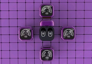Sterero-Auriculares inalámbricos <span class=keywords><strong>Bluetooth</strong></span> 5,0 con luz Led, audífonos inalámbricos impermeables para teléfonos móviles - Product Image 6