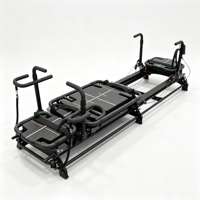Lit de Pilates de luxe en aluminium avec fonctions réglables, ensembles de yoga, équipement de fitness et de musculation pour studios de santé et de yoga