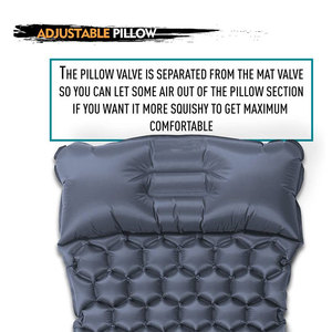 ハイキングテント旅行用枕付き2インチ防水インフレータブルスリーピングパッド - Product Image 6