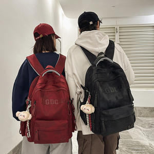 High-Looking Large-Capacity Waterproof Polyester Computer Backpacks New Trendy Design Zipper Letter Unisex High School <b>College</b> - Product Image 1