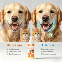 Eau dentaire pour animaux Waylemo, propolis, thé vert, chrysanthème sauvage, bioenzyme, erythritol, protège les gencives et les dents, 250 ml