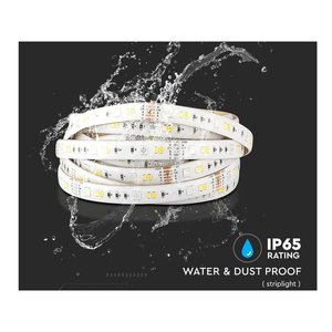 Kit Striscia LED RGB+CCT IP65 con Unità di Controllo WiFi Compatibile con Alexa e Google, Colore 6500K, Alimentatore Remoto 24V SKU-2628 - Product Image 2