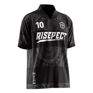 เสื้อฟุตบอลแบบพับได้ที่ออกแบบมาด้วยผ้าควบคุมความชื้นและทรงเข้ารูปเพื่อความสบายในวันแข่งขัน - Product Image 5