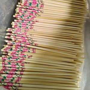 Baguettes décoratives pour la maison, baguettes à fleurs rouges, baguettes en bambou jetables haut de gamme pour mariages et banquets, résistantes à la chaleur - Product Image 4