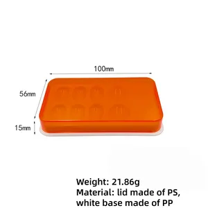 4/8 Holes Dental Veneer Storage Box Teeth Whitening Shade Organizer <b>Retainer</b> <b>Case</b> Professional Clinic Tool - Product Image 6