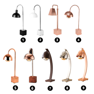 Lámpara Eléctrica para Calentar Alimentos Airuisi con Base de Mármol y Acero Inoxidable, 275W, 220-240V, para <span class=keywords><strong>Buffet</strong></span> - Product Image 2