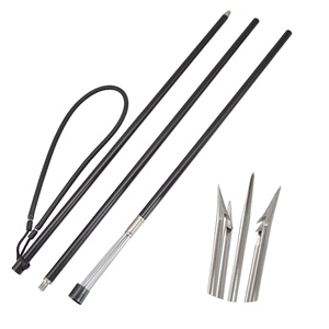 Paralizador de 3 puntas de acero inoxidable, accesorio de caza de peces para buceo, <span class=keywords><strong>pesca</strong></span> <span class=keywords><strong>submarina</strong></span> - Product Image 4