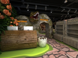 Dinosauro nuovo mondo immersivo scena parco giochi al coperto per la vendita - Product Image 3