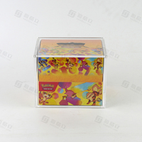Boîte en acrylique de dernière conception pour cartes Pokémon, étui de présentation ETB avec protection UV, étui scellé pour lot de 151 cartes, support pour cartes