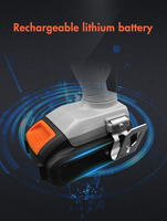 Linterna de Mano Inalámbrica Portátil de 20V con Batería de Litio de Alta Potencia, LED de 1W y 110LM, Lámpara de Trabajo de Emergencia