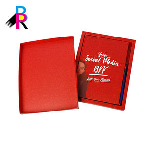 Portable Revues L'ordre Du Jour Impression hebdomadaire Planificateur Quotidien 2022 <span class=keywords><strong>2023</strong></span> logo personnalisé impression Boîte Cadeau Ensemble Étudiant Portable Papeterie - Product Image 5