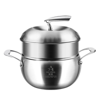 Nouvel ensemble d'ustensiles de cuisine pour la maison, marmite en acier inoxydable en forme de pomme, compatible lave-vaisselle, commandes en gros