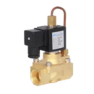 Yongchuang YCH12 Brass high pressure 2 way water high pressure normally open solenoid air valve 12v for blowing machine