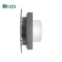 Ventilateur d'extraction de plafond intelligent multifonction électrique ABS OEM d'usine avec capteur d'humidité IPX4 180m³/h Garantie 5 ans