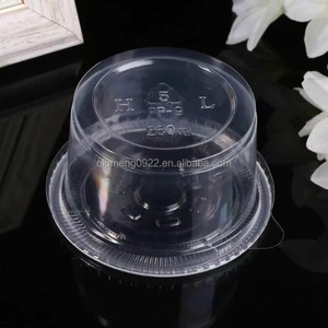 100 unids/set vasos desechables juego de 250ml contenedor de olla de salsa taza de chupito de gelatina Almacenamiento de limo con tapa para Ketchup - Product Image 3