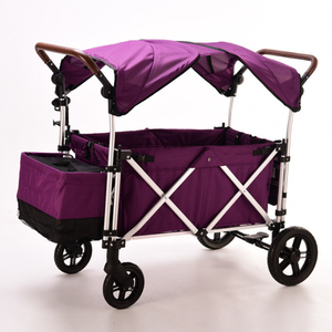 Cochecito <span class=keywords><strong>plegable</strong></span> para niños, carrito de mano ajustable para acampar en la playa - Product Image 3