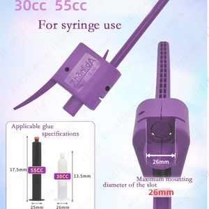 Zhanlida Ống Tiêm Máy In Keo Thủ Công Mới Cho Súng Phân Phối Chất Lỏng Đơn Thành Phần Súng Bắn Keo Đặc Biệt 10CC/30CC 55CC - Product Image 3