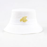 Elegante sombrero de cubo Wukong bordado dorado mitología china de moda gorra de sol de verano ligero Casual para hombres mujeres para