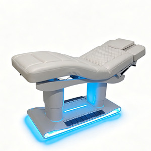 <span class=keywords><strong>Table</strong></span> <span class=keywords><strong>de</strong></span> <span class=keywords><strong>massage</strong></span> et lit <span class=keywords><strong>de</strong></span> luxe à 4 moteurs électriques, lit <span class=keywords><strong>de</strong></span> spa esthétique et cosmétique avec commande au pied pour tatouage et soins du visage - Product Image 2