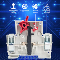 Offre Spéciale Bon Prix Disjoncteur Miniature 4P 63A AC-22 400V IP20 Montage sur Rail DIN en Plastique