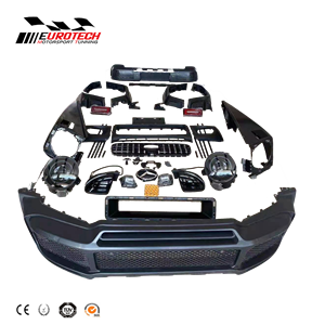 Kit carrosserie W463 <span class=keywords><strong>G</strong></span> WAGON restylé, design Widestar, pare-chocs avant et arrière, capot avant pour <span class=keywords><strong>G</strong></span>-class W463 G500 G350 1991-2018 - Product Image 5
