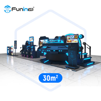 Funin VR-simulador de realidad Virtual, simulador de vuelo con sistema de movimiento