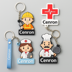 Emlakçılar, Satıcılar, Emlak Etkinlikleri, Müşteri Hediyeleri, Promosyon Hediyeleri için Emlak PVC Kauçuk Anahtarlık - Product Image 5