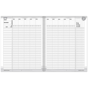 Diario de Viaje Moderno para Registrar Tareas, Exámenes, Asistencia u Otros Asuntos, Apto para Trabajo, Familia, Escuela, Cuadernos de Registro - Product Image 2