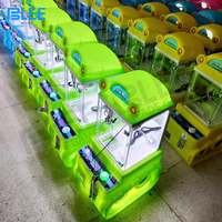 Machine à griffes populaire Mini Super Crane pour attraper les poupées et animaux en peluche, Mega Mini Claw Machine avec accepteur de billets