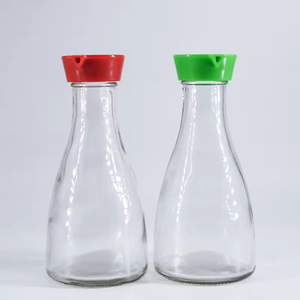 Bouchon à vis de qualité alimentaire PP Unique <span class=keywords><strong>Sauce</strong></span> <span class=keywords><strong>soja</strong></span> bouteille en verre pot d'huile de cuisson bouteille d'huile avec bouchons à vis - Product Image 2