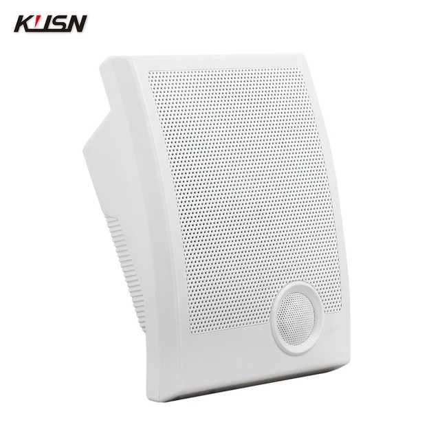 6W/10W 70V/100V Wall Mount Speaker Pa System With Abs Dustproof Mesh for Schools Hotels Supermarket