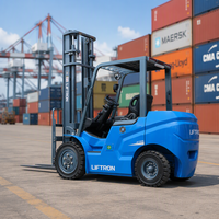 Forklift Listrik Liftron CPD25 2500kg 2.5 Ton dengan Kontrol Tiang Stabil untuk Angkat Beban Berat
