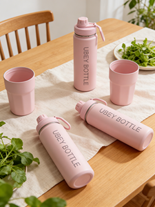 Bouteille d'<span class=keywords><strong>eau</strong></span> sport en acier inoxydable HYDRO Lemon 24oz, thermos à double paroi, gourde isotherme - Product Image 6