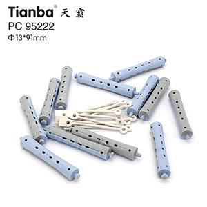 2023 Top Magic Hook and Loop Hair Roller a la venta Vendedor superior Plástico 12 UNIDS/BOLSA 36*63mm Elipse 10 días Logotipo del cliente - Product Image 5