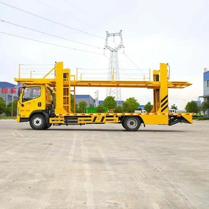 Precio de Fábrica, Camión de Transporte de Plataforma Plana de Doble Piso FAW 3/4 para Transporte de Automóviles, Camión de Transporte de Automóviles 4x2 - Product Image 3