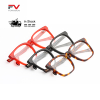 Lunettes carrées classiques en acétate poli à la main, durables, personnalisables OEM/ODM, montures vintage pour femmes, effet écaille de tortue