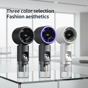 Deal China Mini Portable Pocket Fan Black Small Desk Fan Black Hand Fan Rechargeable - Product Image 1